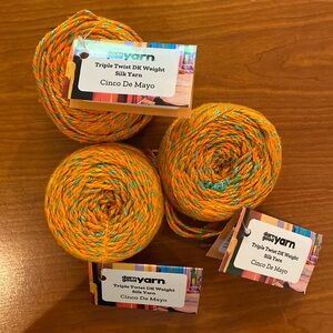 DK Weight Silk Yarn